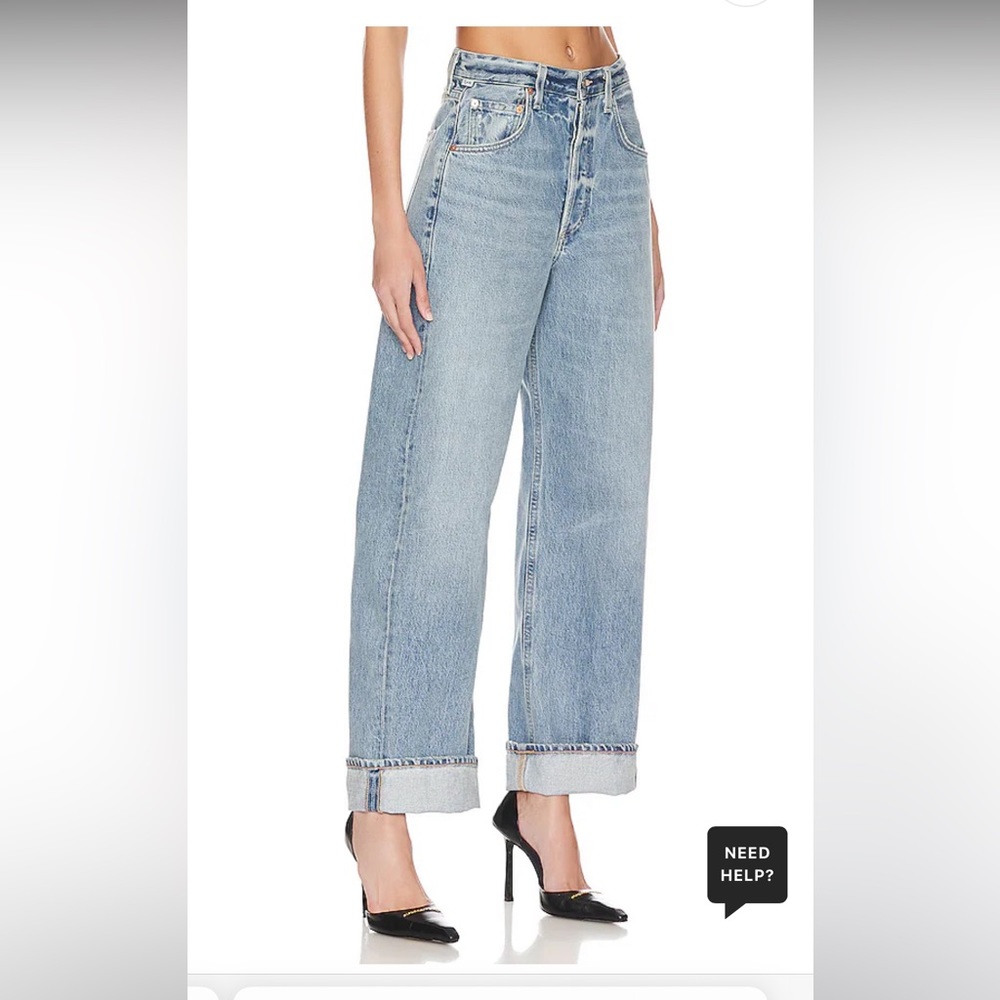 Citizen of Humanity Ayla Cuff Jean in Skylights